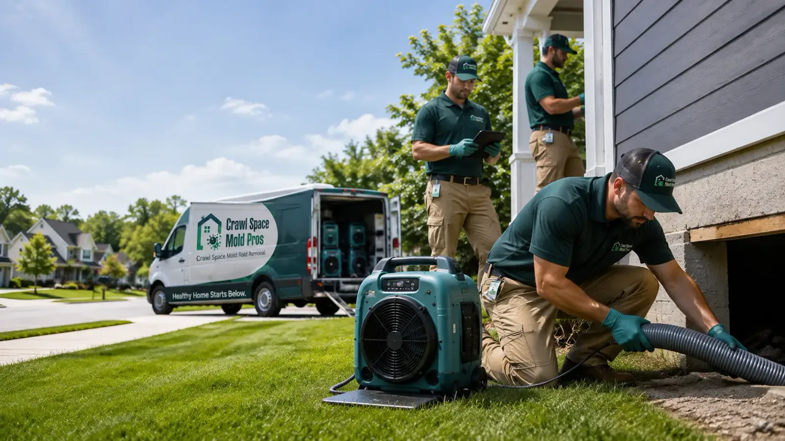 Crawl Space Mold Removal in Lorain, OH